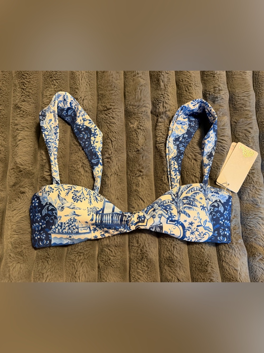 Agua Bendita Malory Tales Bikini Top - NWT - Small - Picture 6 of 7